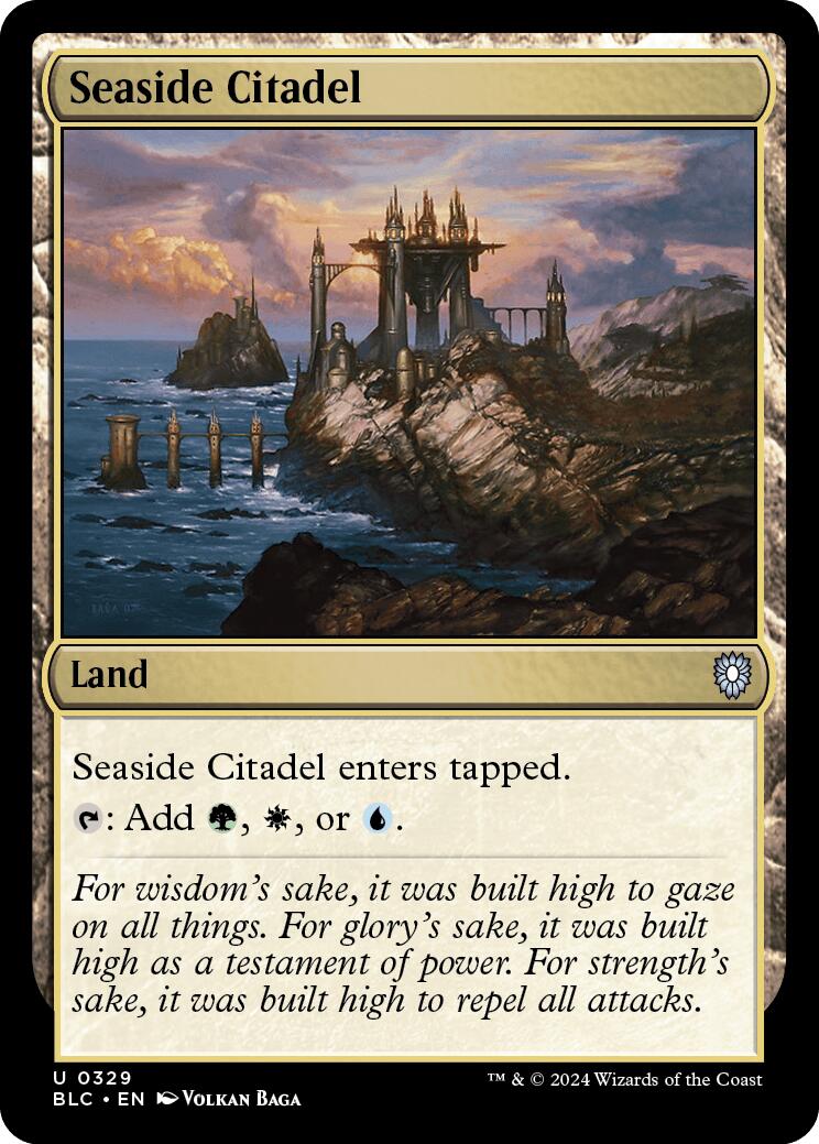 Seaside Citadel [Bloomburrow Commander] | Card Citadel