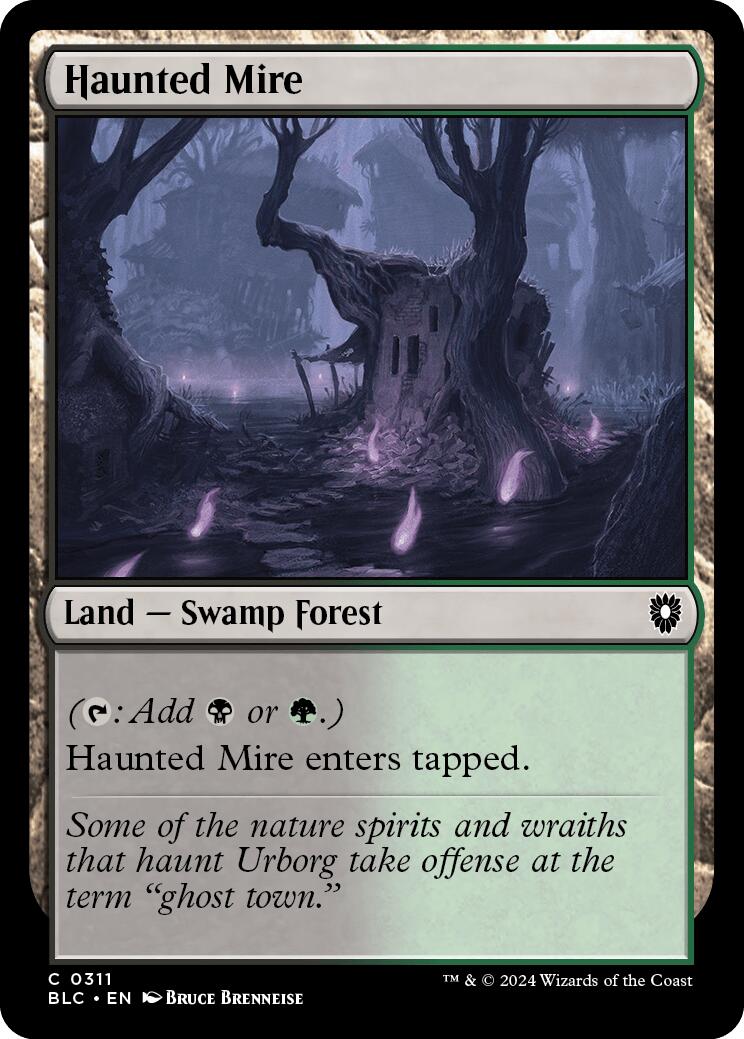 Haunted Mire [Bloomburrow Commander] | Card Citadel