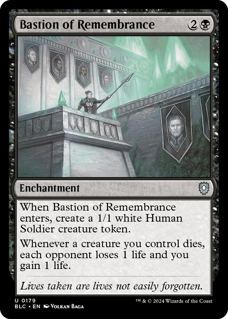 Bastion of Remembrance [Bloomburrow Commander] | Card Citadel