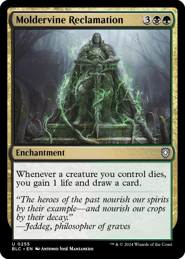 Moldervine Reclamation [Bloomburrow Commander] | Card Citadel