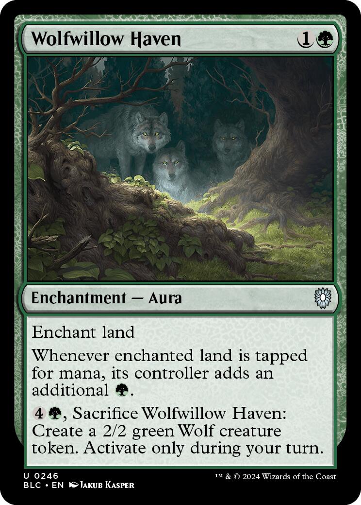 Wolfwillow Haven [Bloomburrow Commander] | Card Citadel