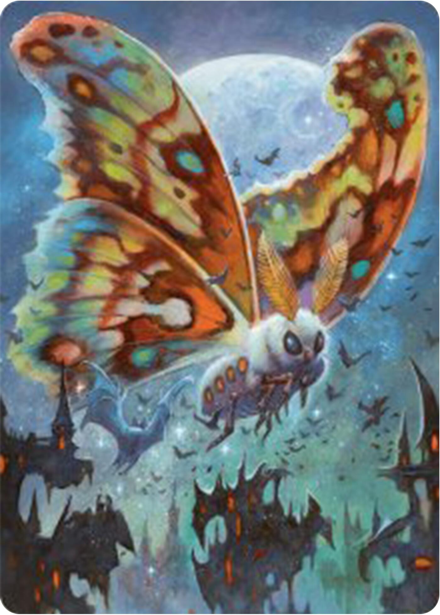 Luminous Broodmoth Art Card [Bloomburrow Art Series] | Card Citadel