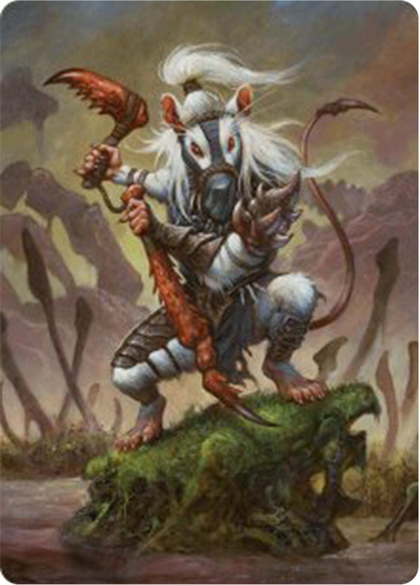 Ink-Eyes, Servant of Oni Art Card [Bloomburrow Art Series] | Card Citadel
