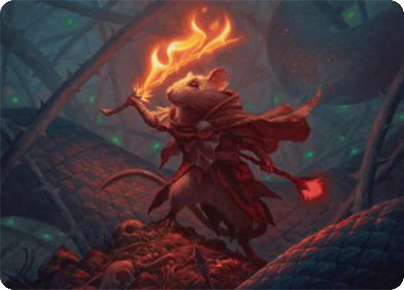 Emberheart Challenger Art Card [Bloomburrow Art Series] | Card Citadel