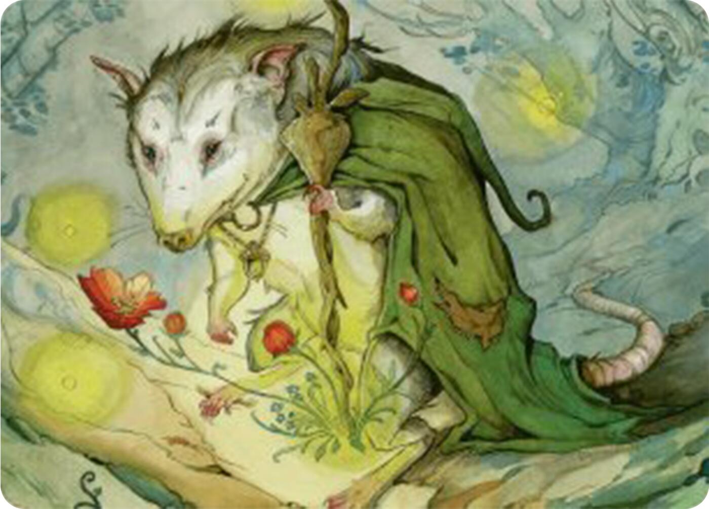 Tender Wildguide Art Card [Bloomburrow Art Series] | Card Citadel