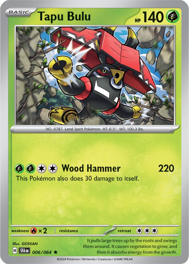 Tapu Bulu (006/064) [Scarlet & Violet: Shrouded Fable] | Card Citadel