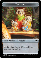 Cat // Treasure Double-Sided Token [Bloomburrow Commander Tokens] | Card Citadel