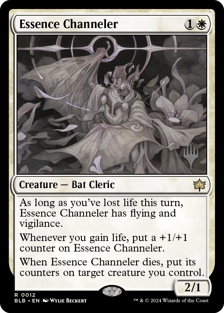 Essence Channeler (Promo Pack) [Bloomburrow Promos] | Card Citadel