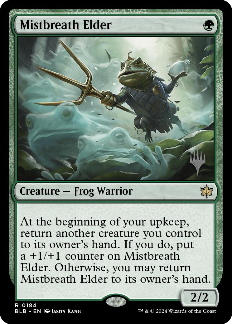 Mistbreath Elder (Promo Pack) [Bloomburrow Promos] | Card Citadel