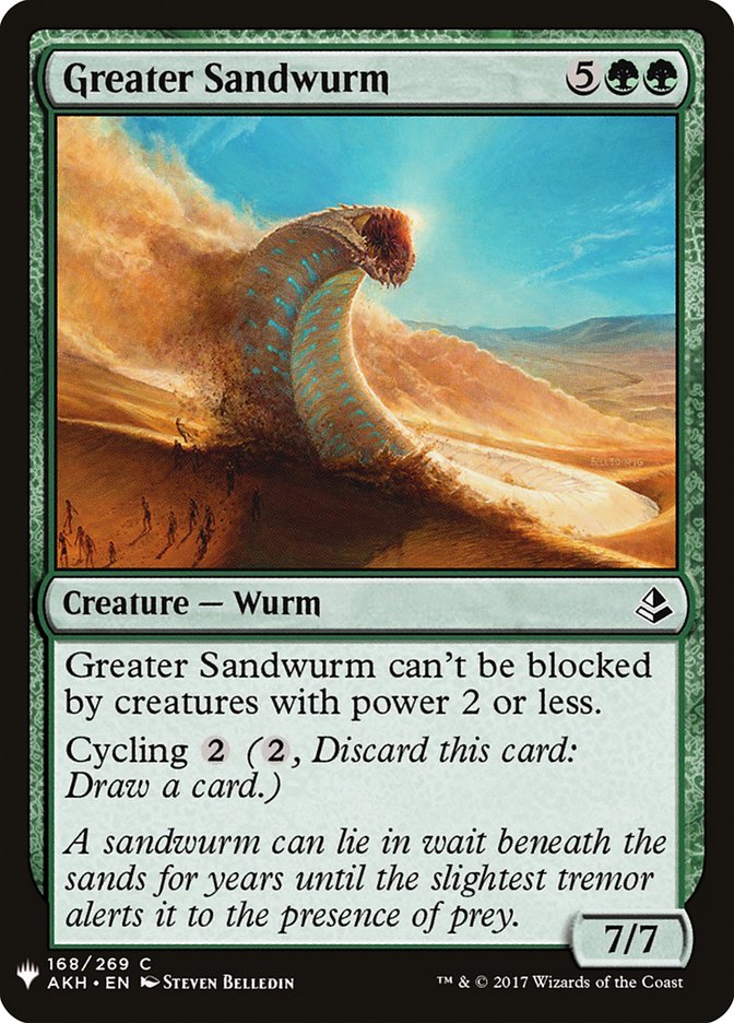 Greater Sandwurm [Mystery Booster] | Card Citadel