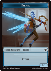 Soldier // Faerie Double-Sided Token [Foundations Tokens] | Card Citadel