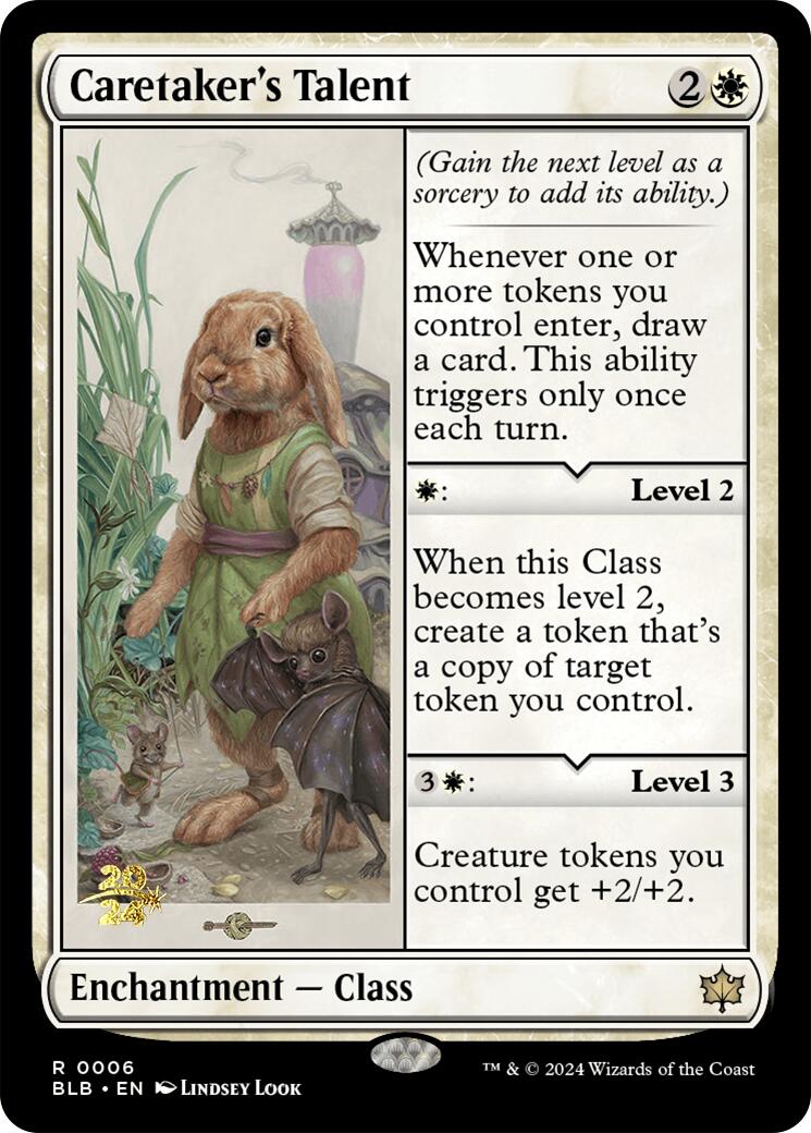 Caretaker's Talent [Bloomburrow Prerelease Promos] | Card Citadel