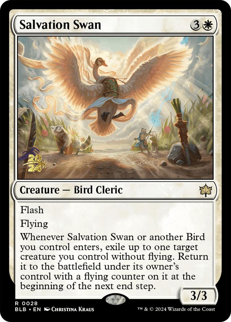 Salvation Swan [Bloomburrow Prerelease Promos] | Card Citadel