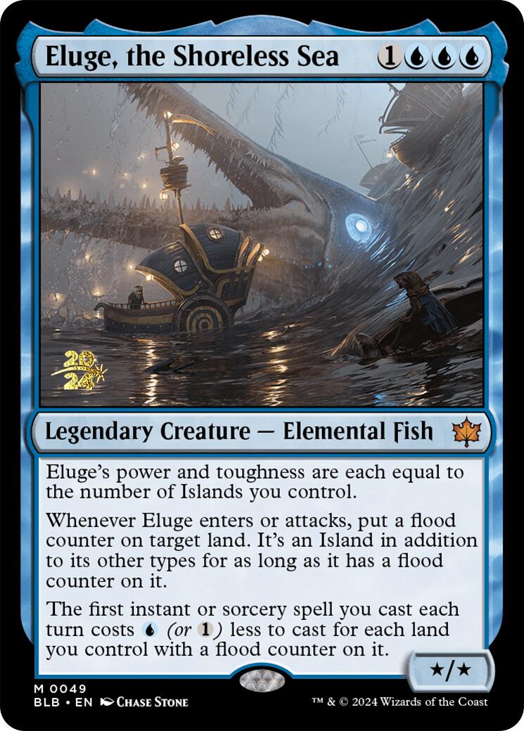 Eluge, the Shoreless Sea [Bloomburrow Prerelease Promos] | Card Citadel