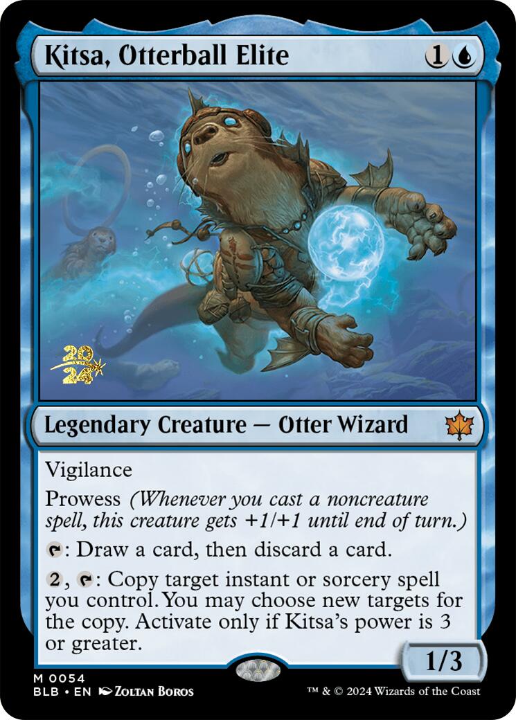 Kitsa, Otterball Elite [Bloomburrow Prerelease Promos] | Card Citadel