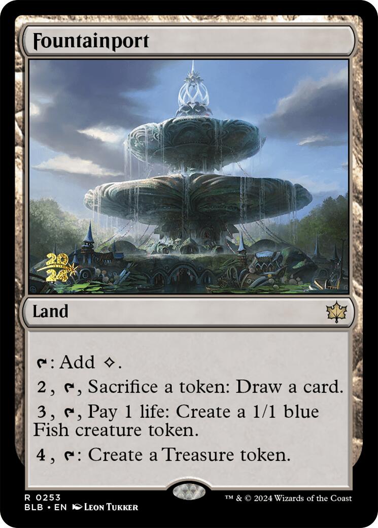 Fountainport [Bloomburrow Prerelease Promos] | Card Citadel