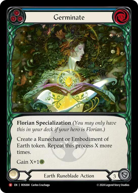 Germinate [ROS004] (Rosetta)  Rainbow Foil | Card Citadel