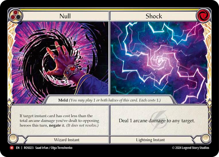 Null // Shock [ROS023] (Rosetta)  Rainbow Foil | Card Citadel