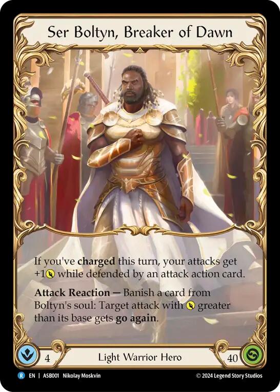 Ser Boltyn, Breaker of Dawn [ASB001] (Armory Deck: Boltyn) | Card Citadel