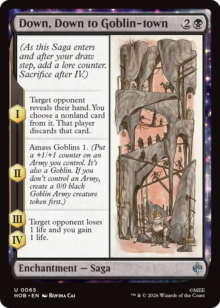 Down, Down to Goblin-town [The Hobbit] | Card Citadel
