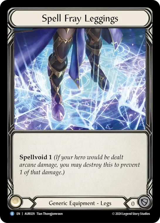 Spell Fray Leggings [AUR029] (1st Strike) | Card Citadel