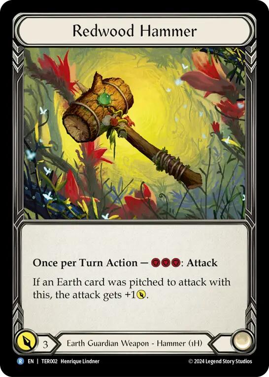 Redwood Hammer [TER002] (1st Strike) | Card Citadel