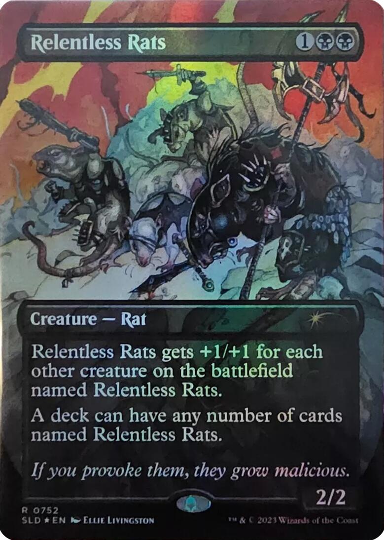 Relentless Rats (752) [Secret Lair Drop Series] | Card Citadel