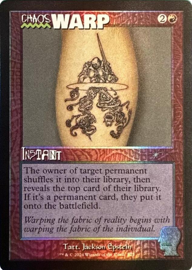 Chaos Warp (Rainbow Foil) [Secret Lair Drop Series] | Card Citadel