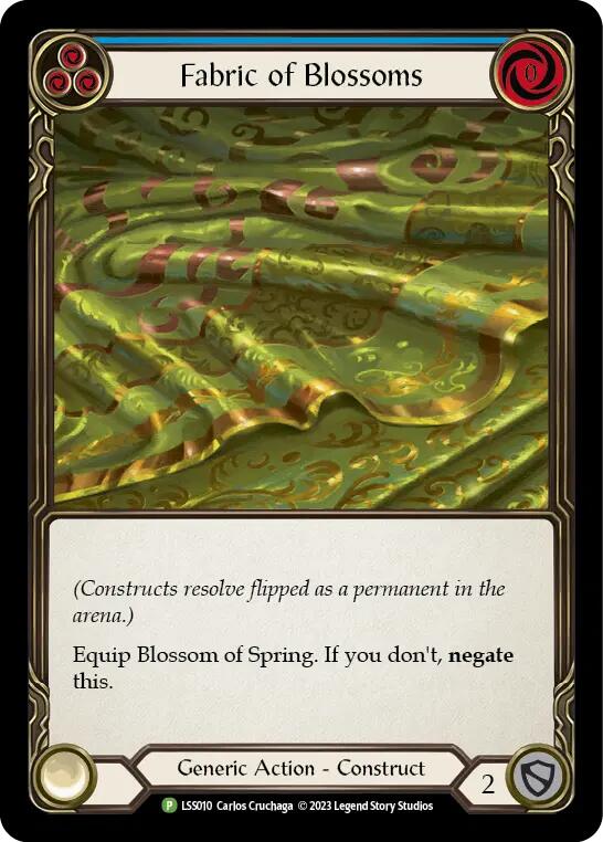 Fabric of Blossoms [LSS010] (Promo)  Cold Foil | Card Citadel