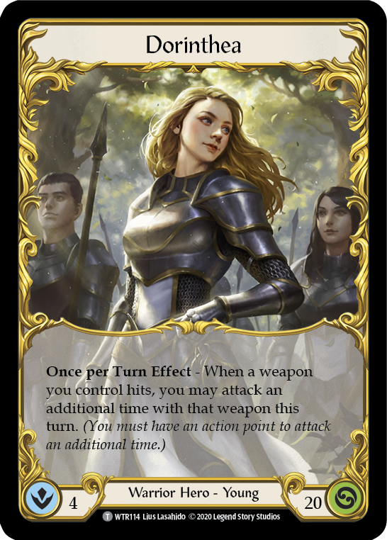 Dorinthea [U-WTR114] (Welcome to Rathe Unlimited)  Unlimited Normal | Card Citadel