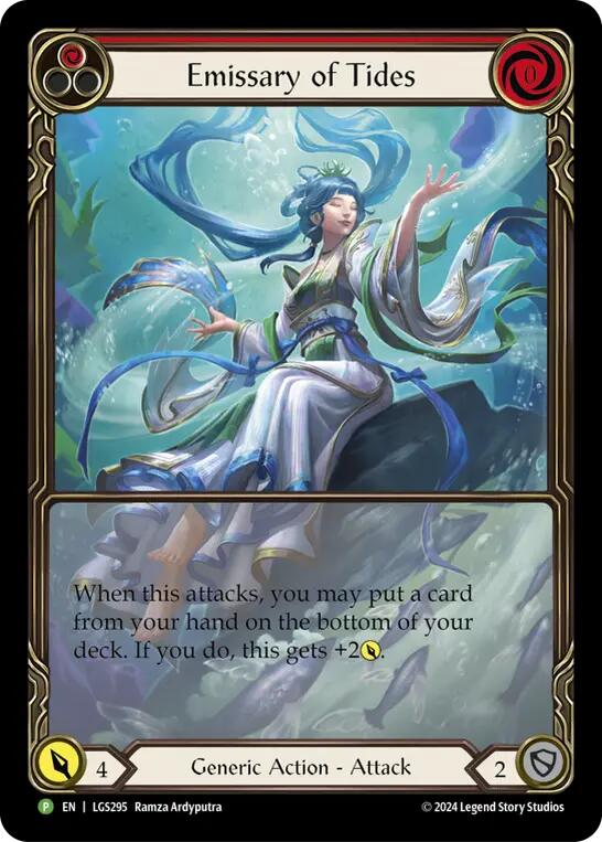 Emissary of Tides [LGS295] (Promo)  Rainbow Foil | Card Citadel