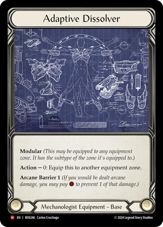 Adaptive Dissolver [ROS246] (Rosetta)  Cold Foil | Card Citadel