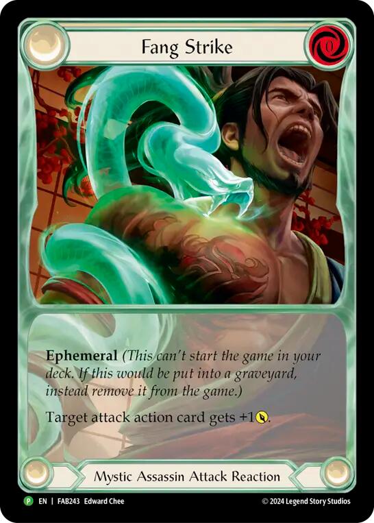 Fang Strike [FAB243] (Promo)  Cold Foil | Card Citadel