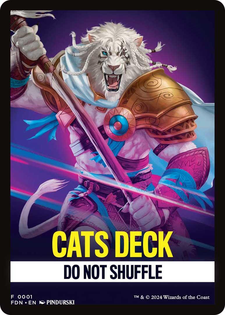 Cats Deck Theme Card [Foundations] | Card Citadel