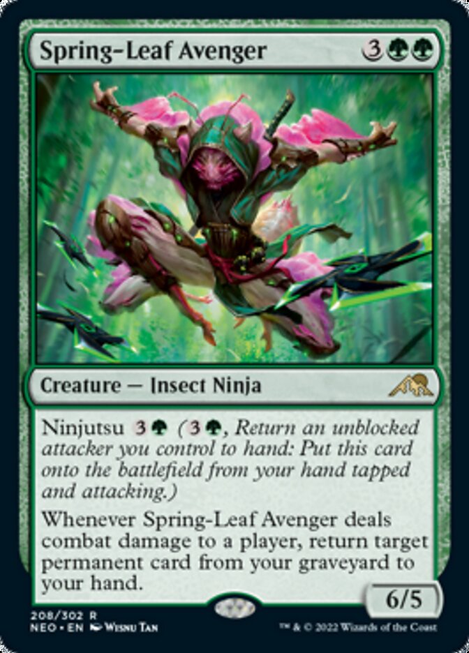 Spring-Leaf Avenger [Kamigawa: Neon Dynasty] | Card Citadel