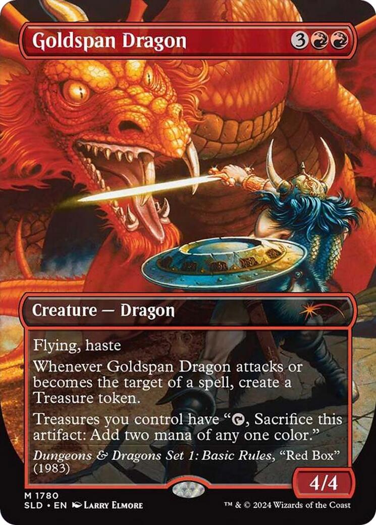 Goldspan Dragon [Secret Lair Drop Series] | Card Citadel