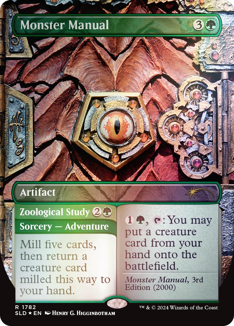 Monster Manual (Rainbow Foil) [Secret Lair Drop Series] | Card Citadel