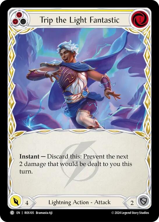 Trip the Light Fantastic (Yellow) [ROS105] (Rosetta)  Rainbow Foil | Card Citadel