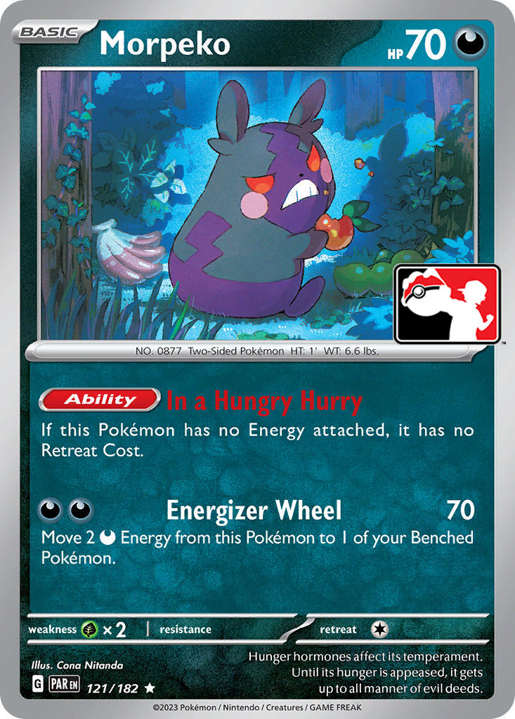 Morpeko (121/182) [Prize Pack Series Five] | Card Citadel