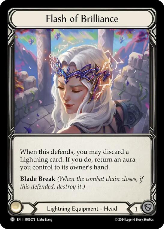 Flash of Brilliance [ROS072] (Rosetta)  Cold Foil | Card Citadel