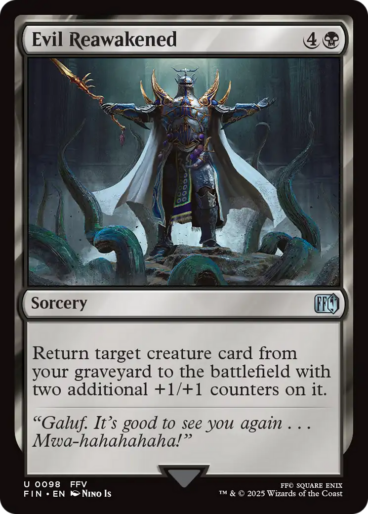 Evil Reawakened [FINAL FANTASY] | Card Citadel