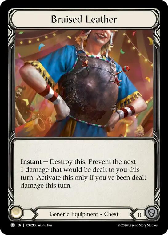 Bruised Leather [ROS213] (Rosetta)  Cold Foil | Card Citadel
