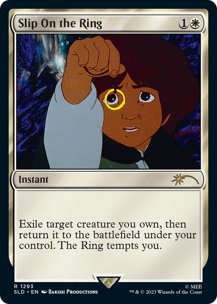 Slip on the Ring [Secret Lair Drop Series] | Card Citadel