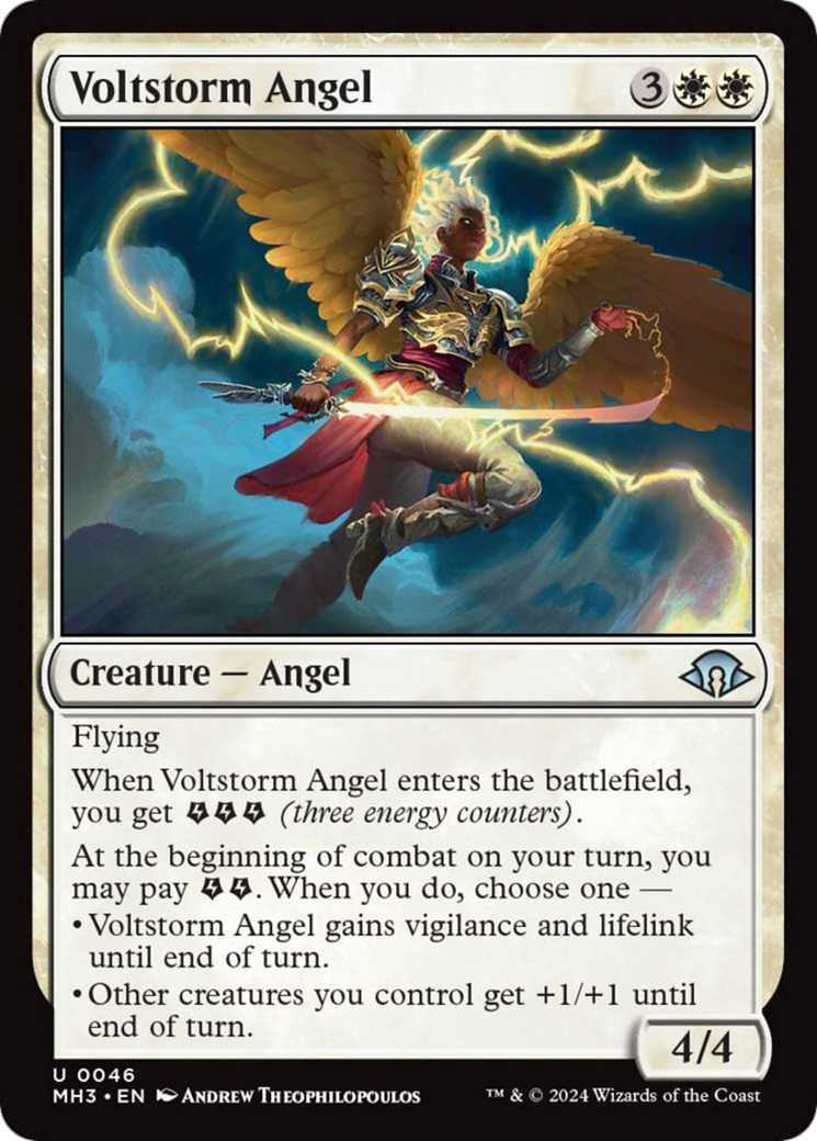 Voltstorm Angel [Modern Horizons 3] | Card Citadel