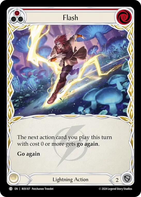 Flash (Red) [ROS107] (Rosetta) | Card Citadel