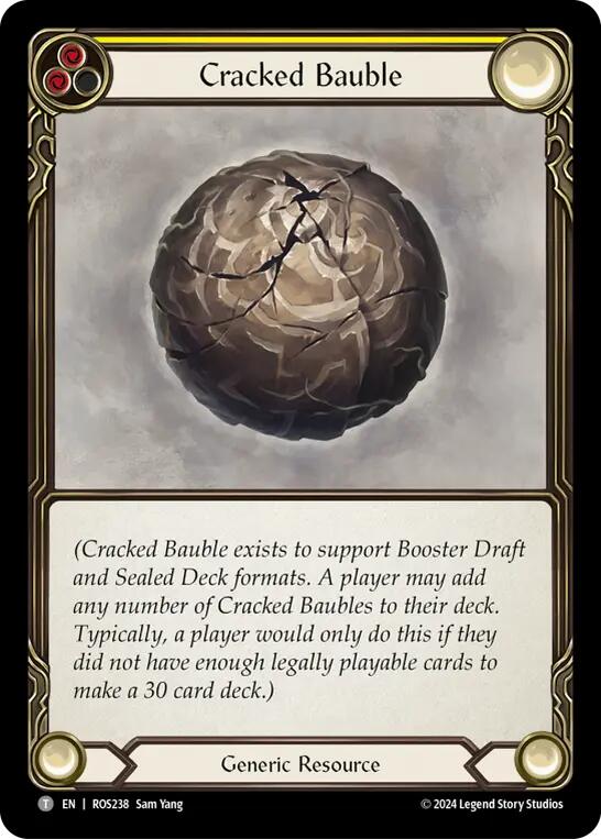 Cracked Bauble [ROS238] (Rosetta) | Card Citadel