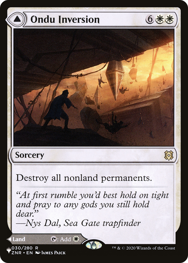 Ondu Inversion // Ondu Skyruins [Secret Lair: From Cute to Brute] | Card Citadel