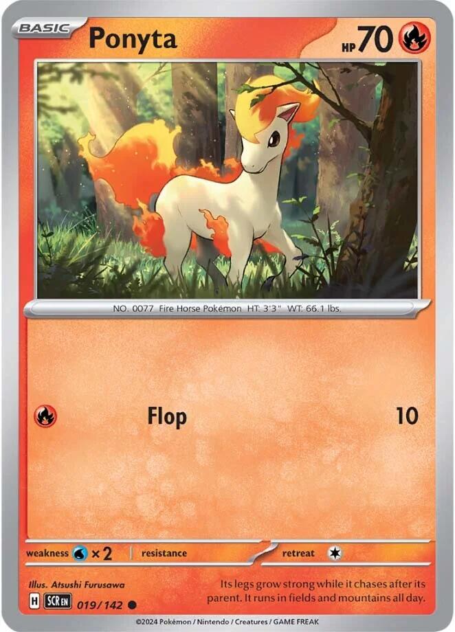 Ponyta (019/142) [Scarlet & Violet: Stellar Crown] | Card Citadel