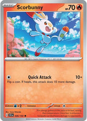 Scorbunny (026/142) [Scarlet & Violet: Stellar Crown] | Card Citadel