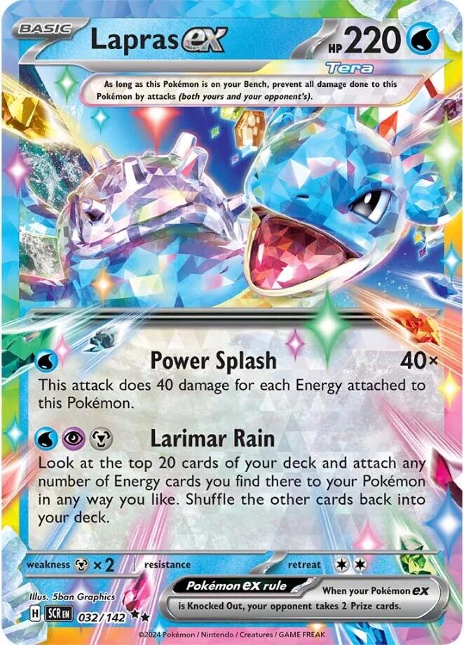 Lapras ex (032/142) [Scarlet & Violet: Stellar Crown] | Card Citadel